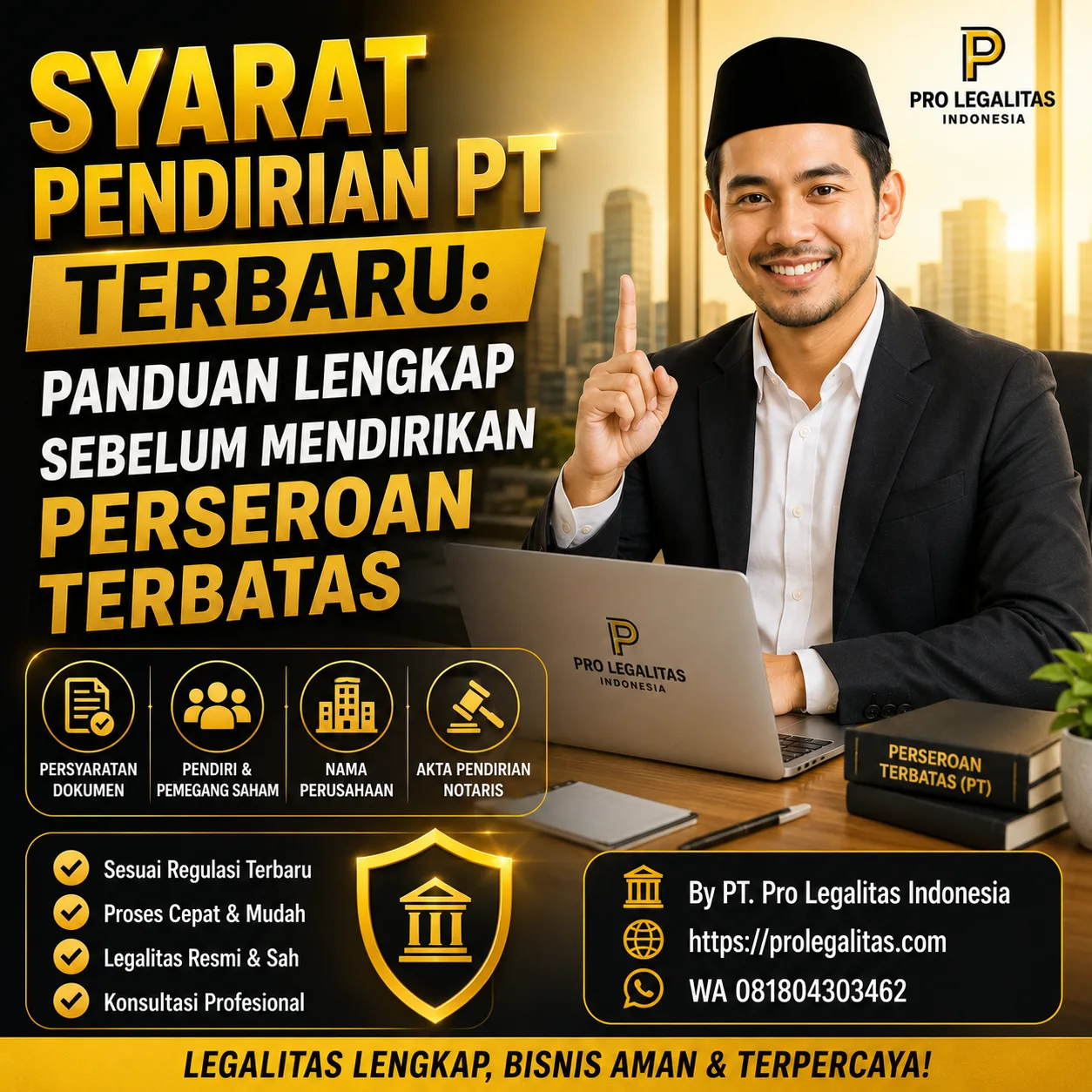 4 Syarat Pendirian PT Terbaru