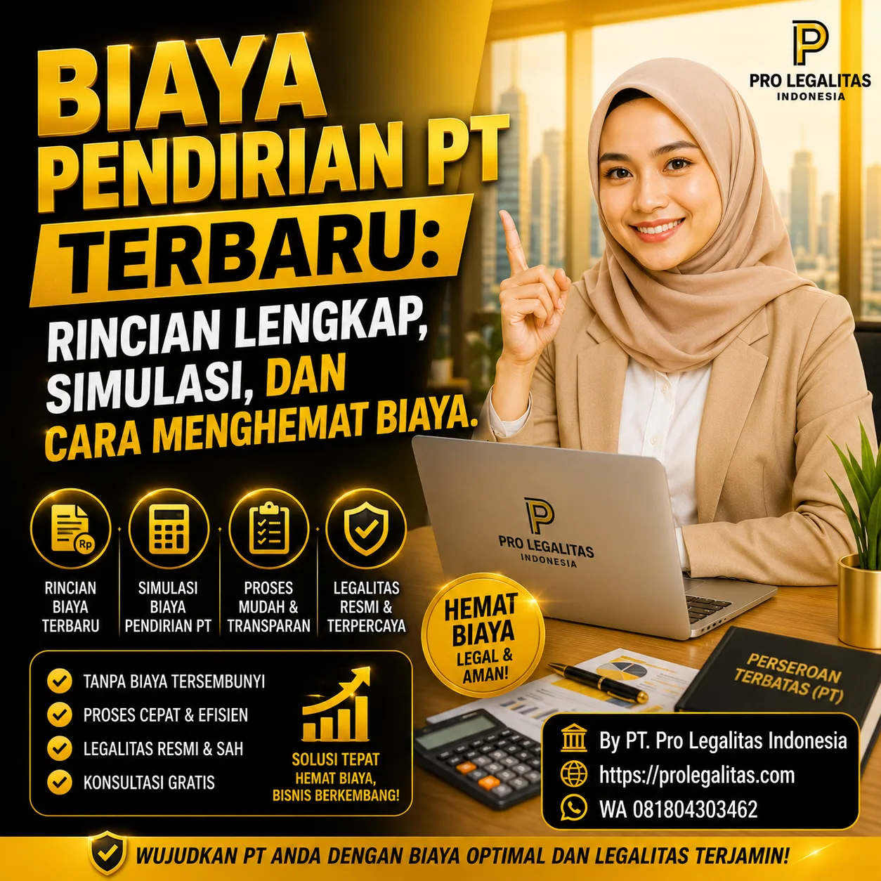 Biaya Pendirian PT Terbaru