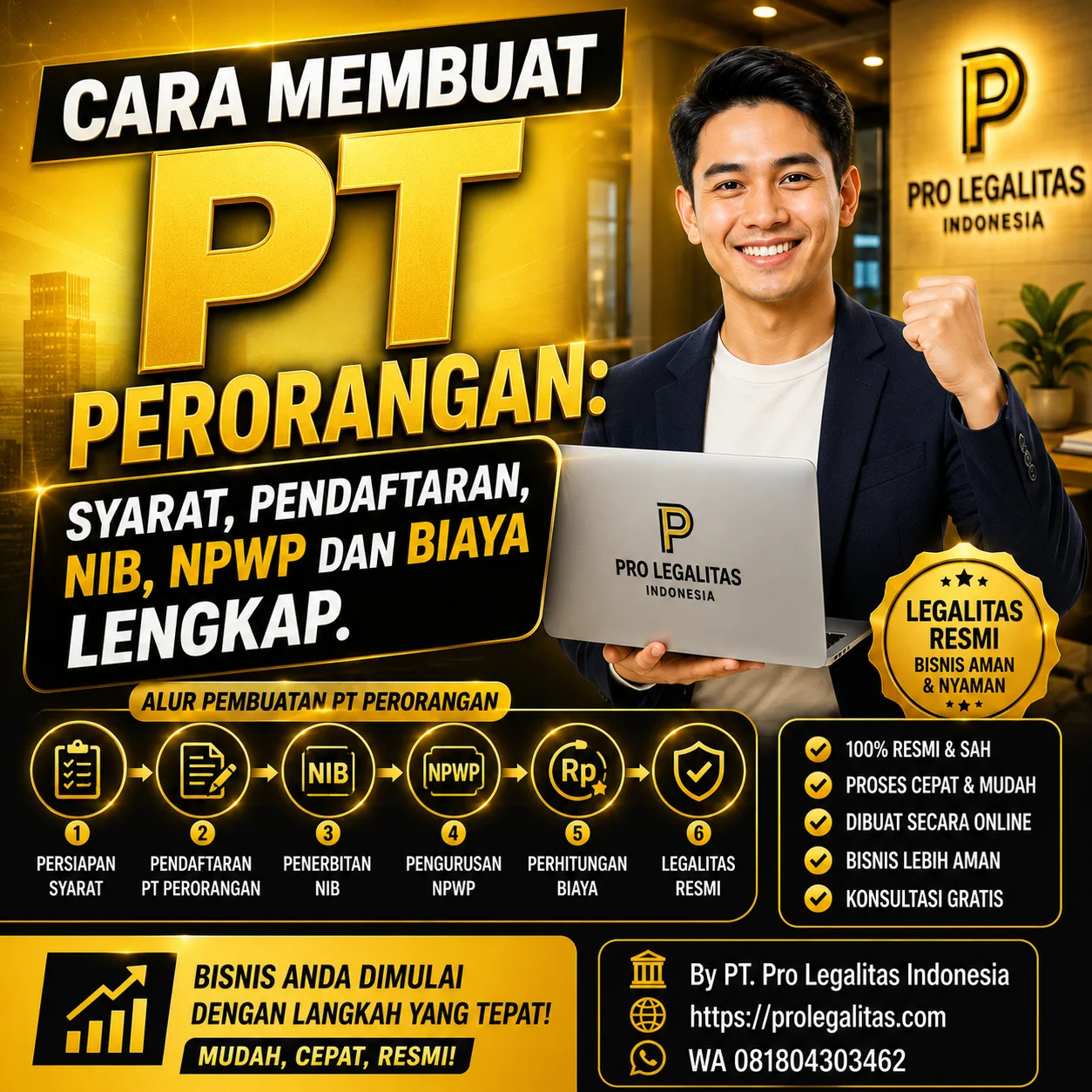 Cara Membuat PT Perorangan