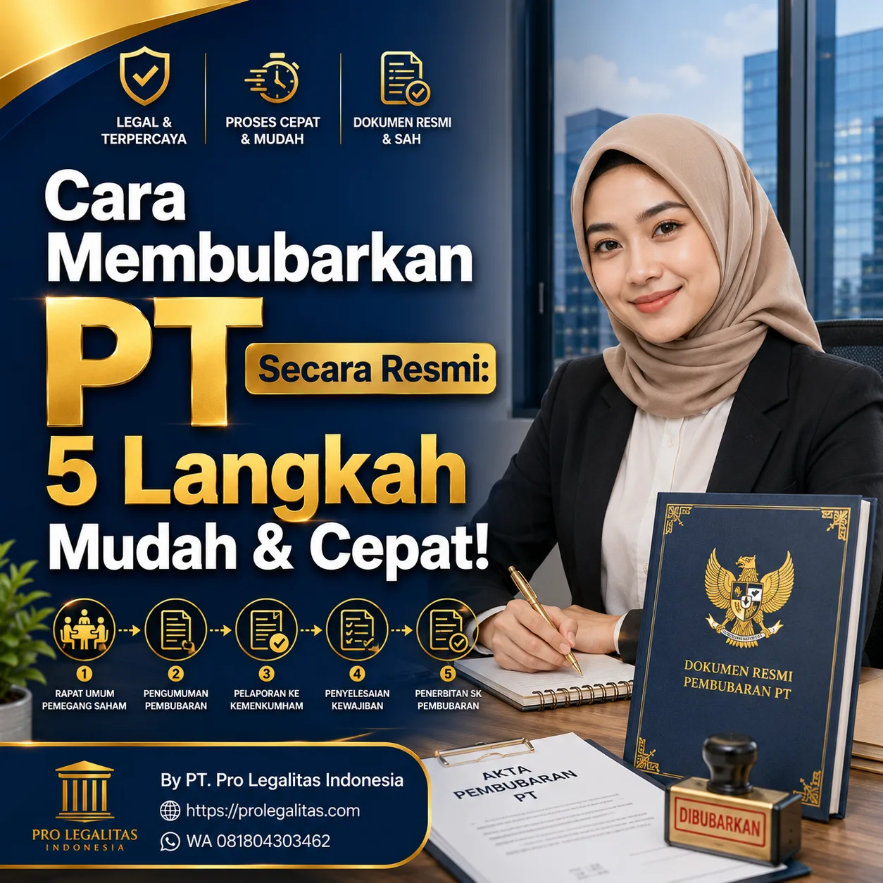 Cara Membubarkan PT Secara Resmi