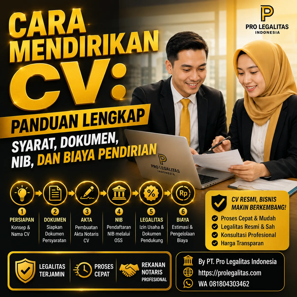 Cara Mendirikan CV