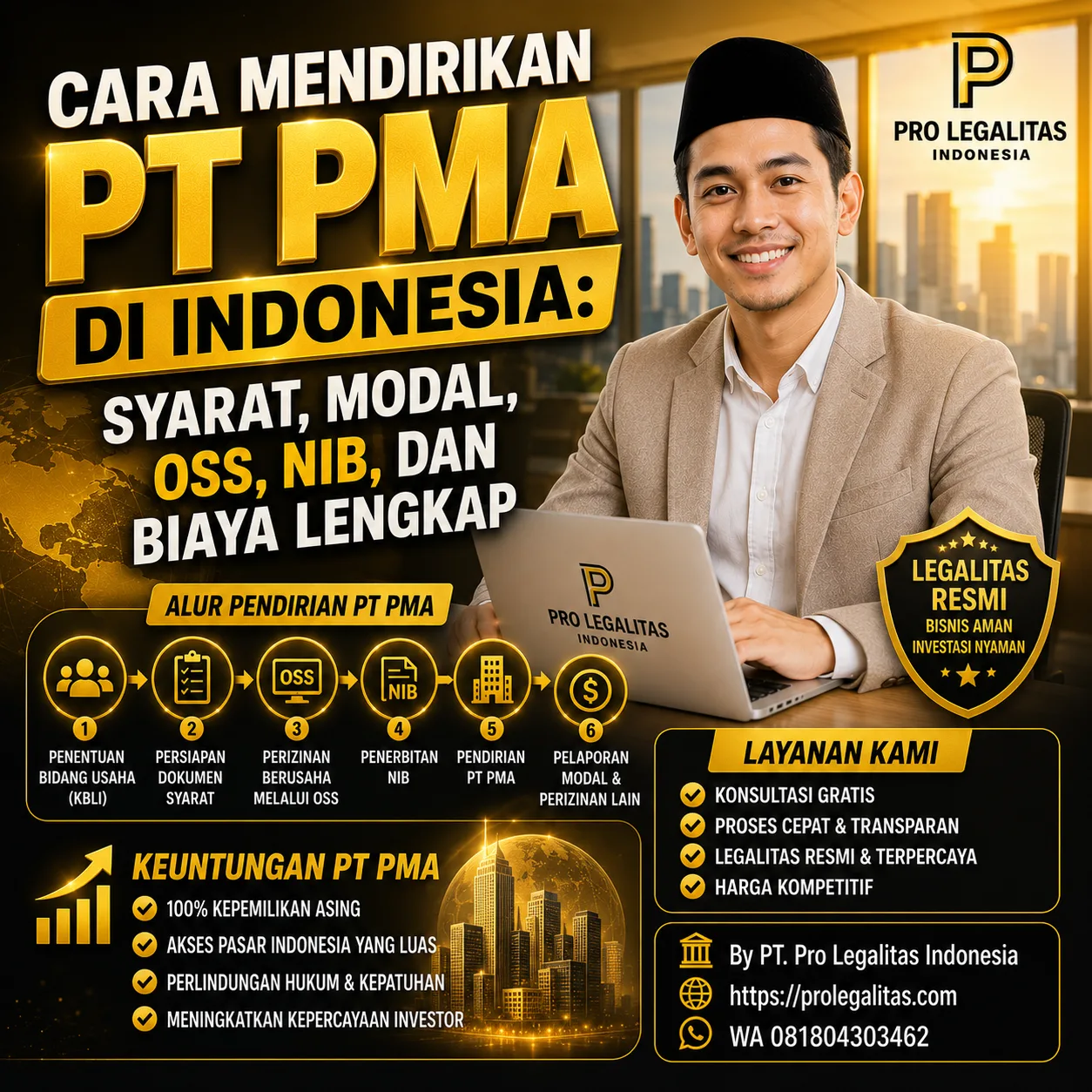 Cara Mendirikan PT PMA