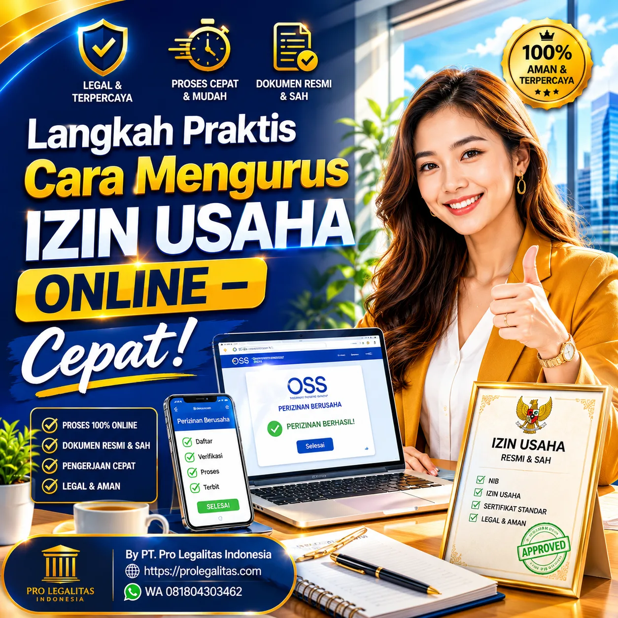 Cara Mengurus Izin Usaha Online