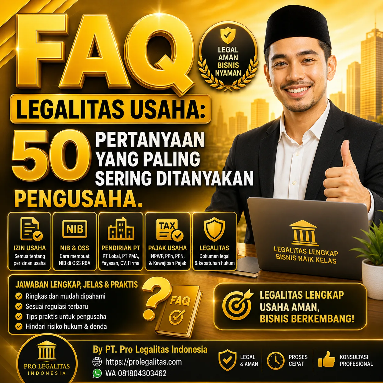 FAQ Legalitas Usaha