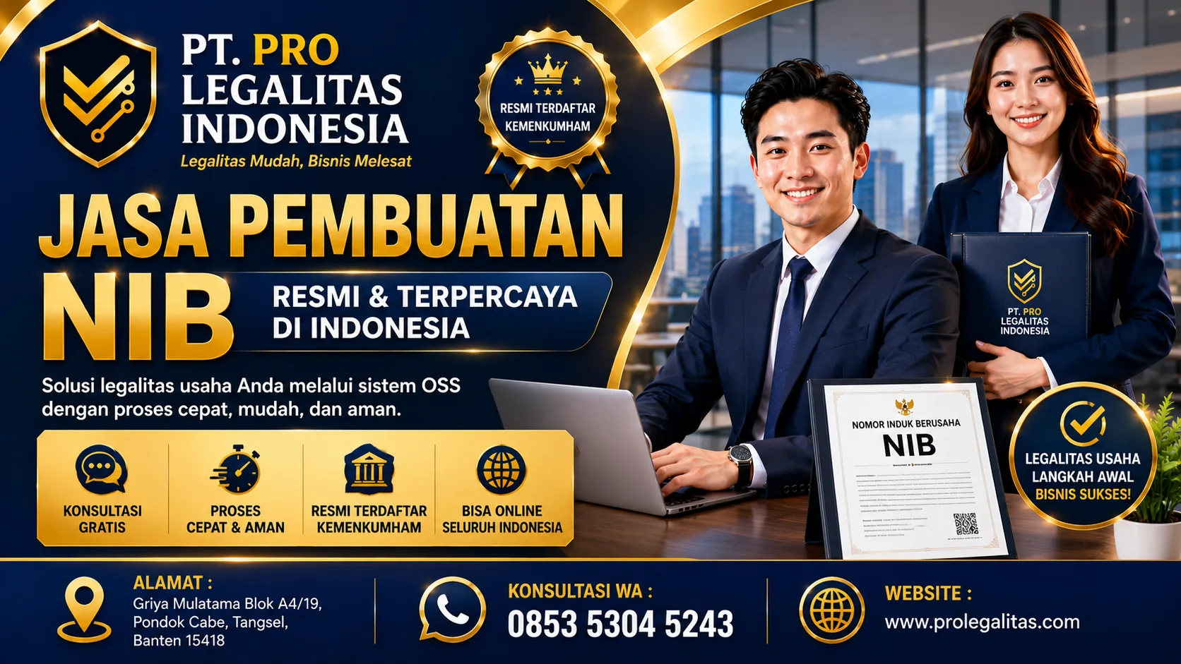Jasa Pembuatan NIB