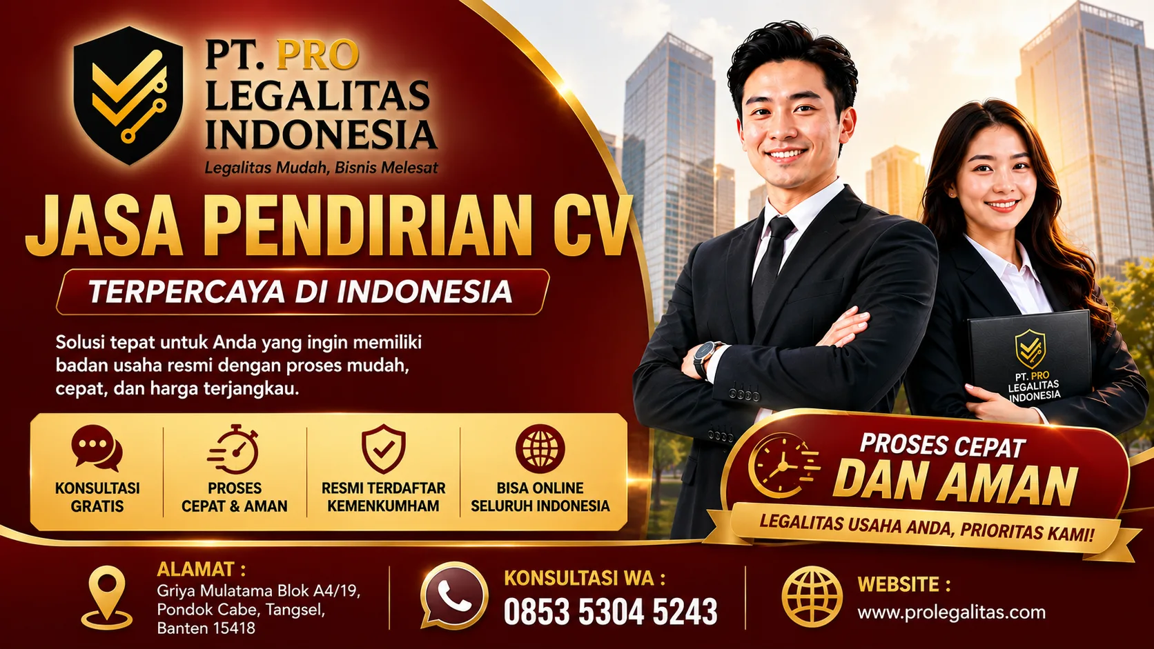 Jasa Pendirian CV