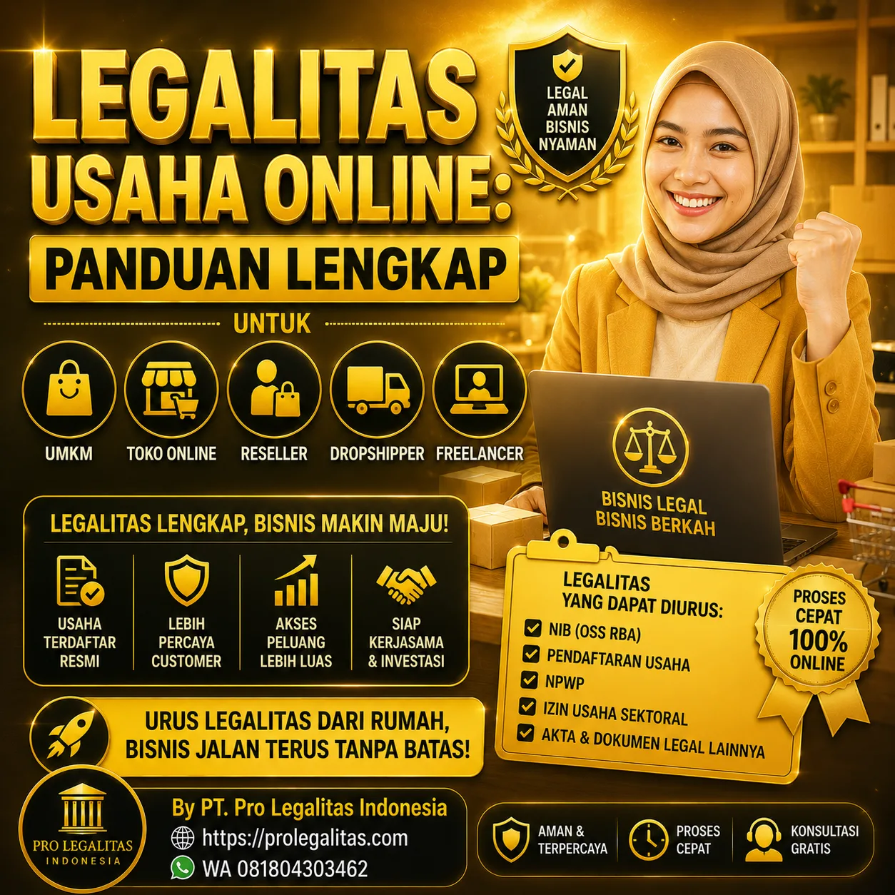 Legalitas Usaha Online