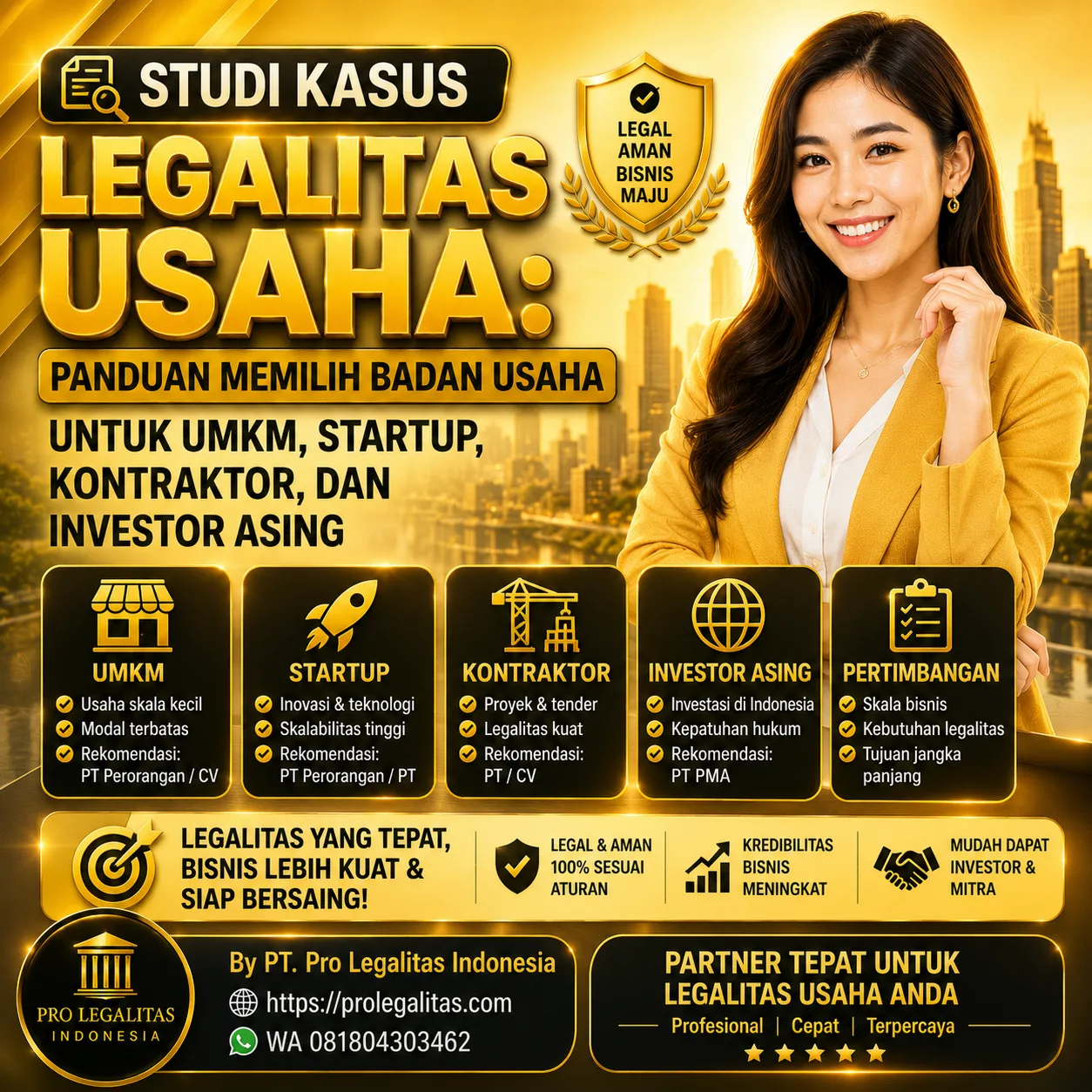 Studi Kasus Legalitas Usaha