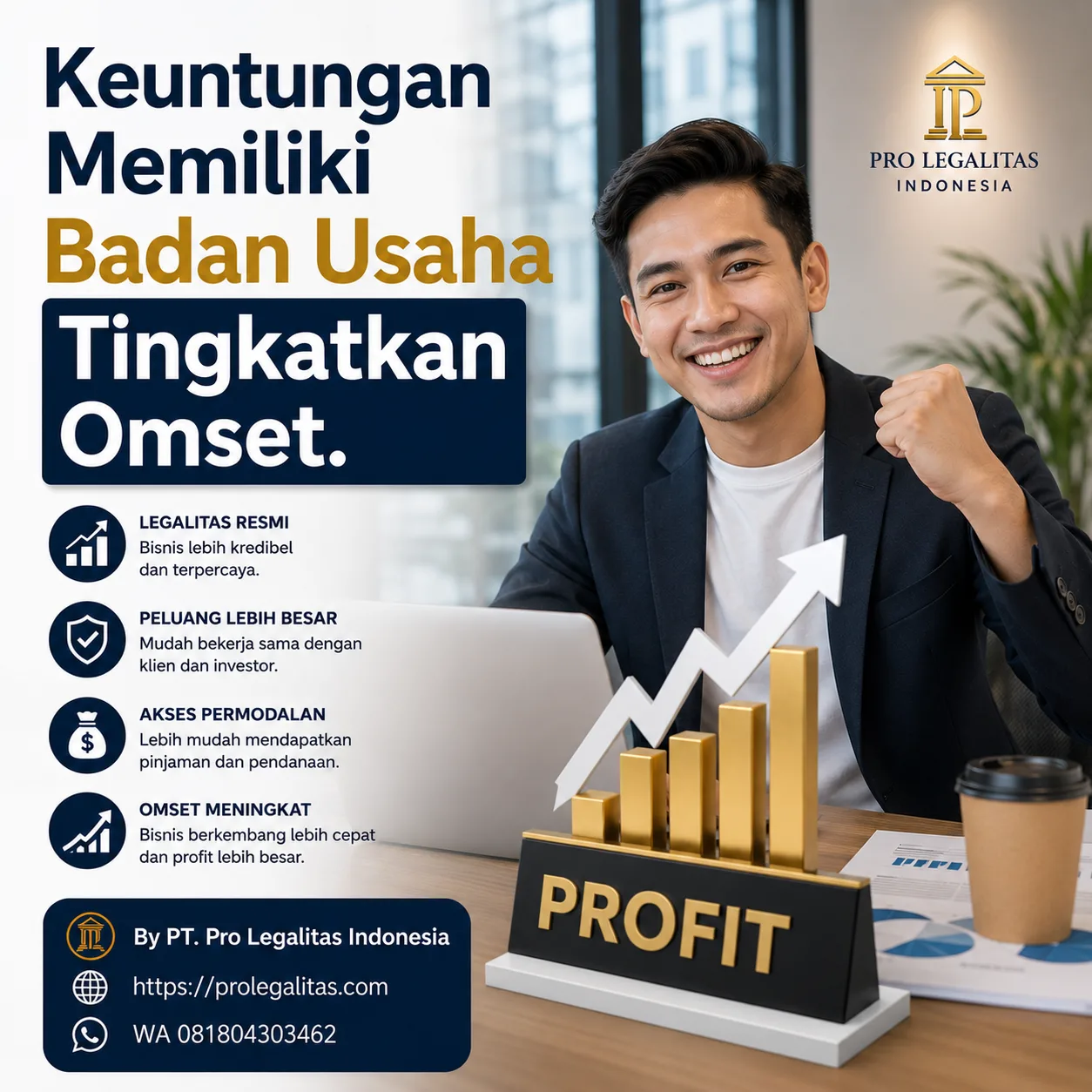 Keuntungan Memiliki Badan Usaha