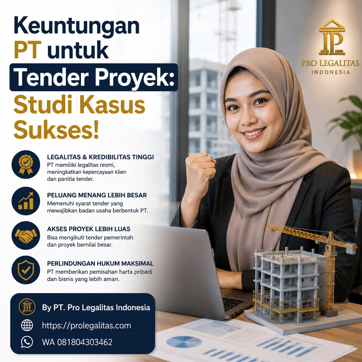 Keuntungan PT untuk Tender Proyek