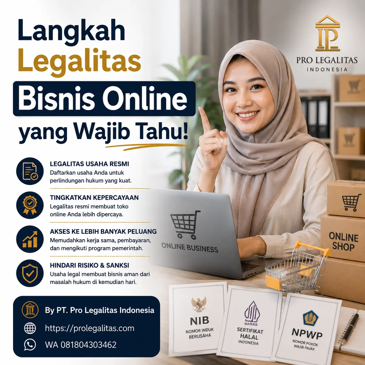 Legalitas Bisnis Online