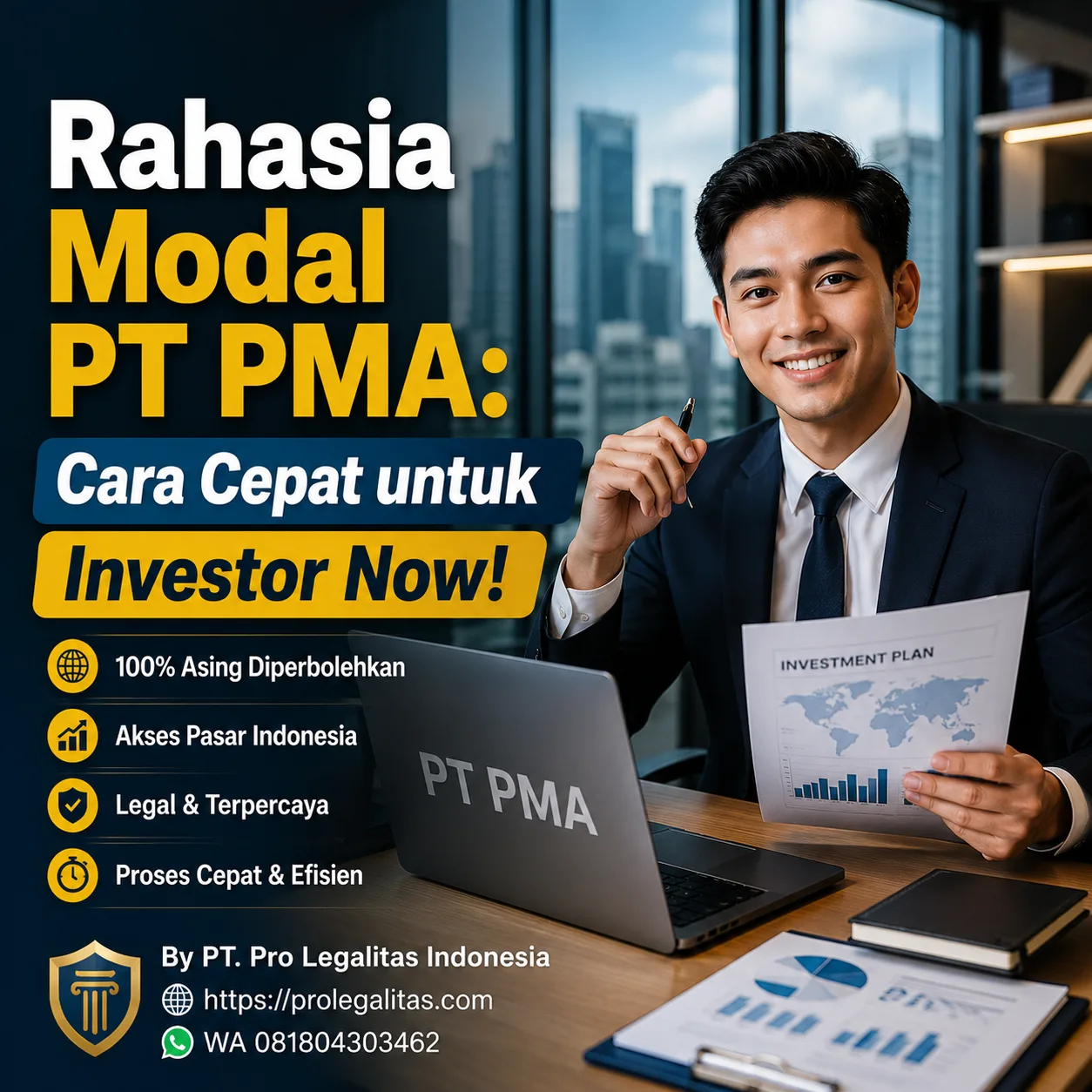 Modal PT PMA