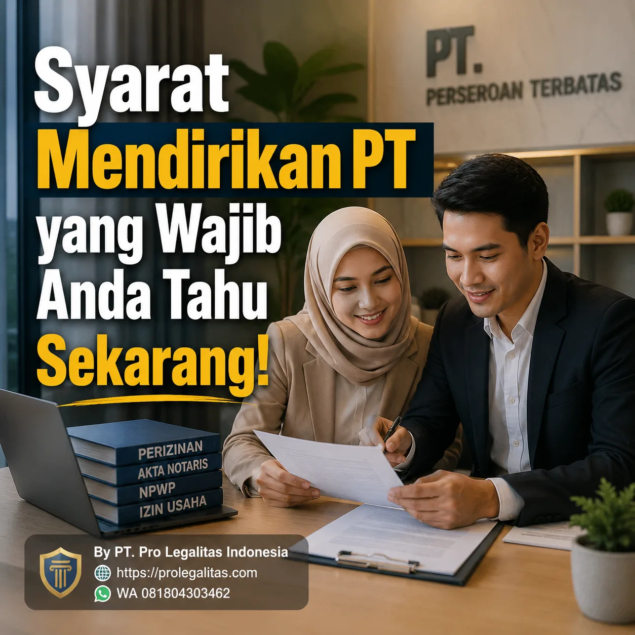 Syarat Mendirikan PT